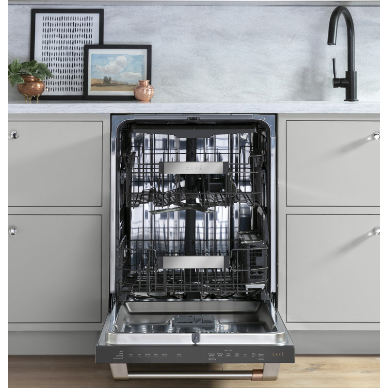 Interior 24" 45 dBA Built-in Fully Integrated Dishwasher, Stainless Steel
