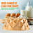 NutriChef Aluminum Non-Stick Round Fluted Cake Pan