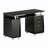 Harris 48'' Floating Computer Desk with Drawers and Storage Cabinet-304469471