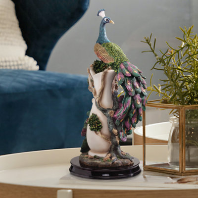Peacock Sculpture