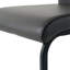 Chaise de salle à manger moderne et gris anthracite en PU-1083224332