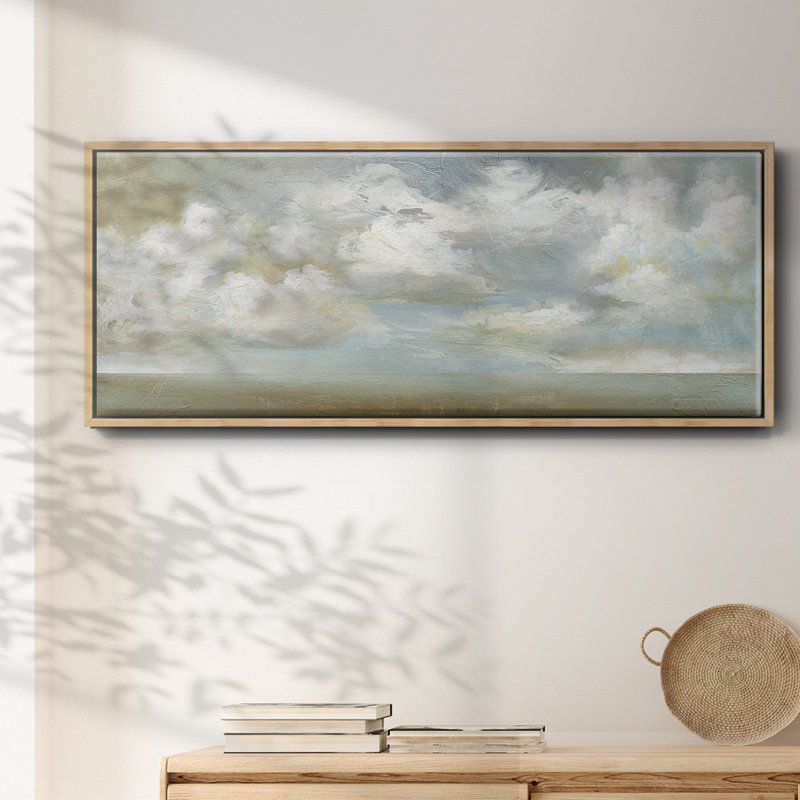 Cloudscape Vista III - toile encadrée, H 24 po x l 60 po