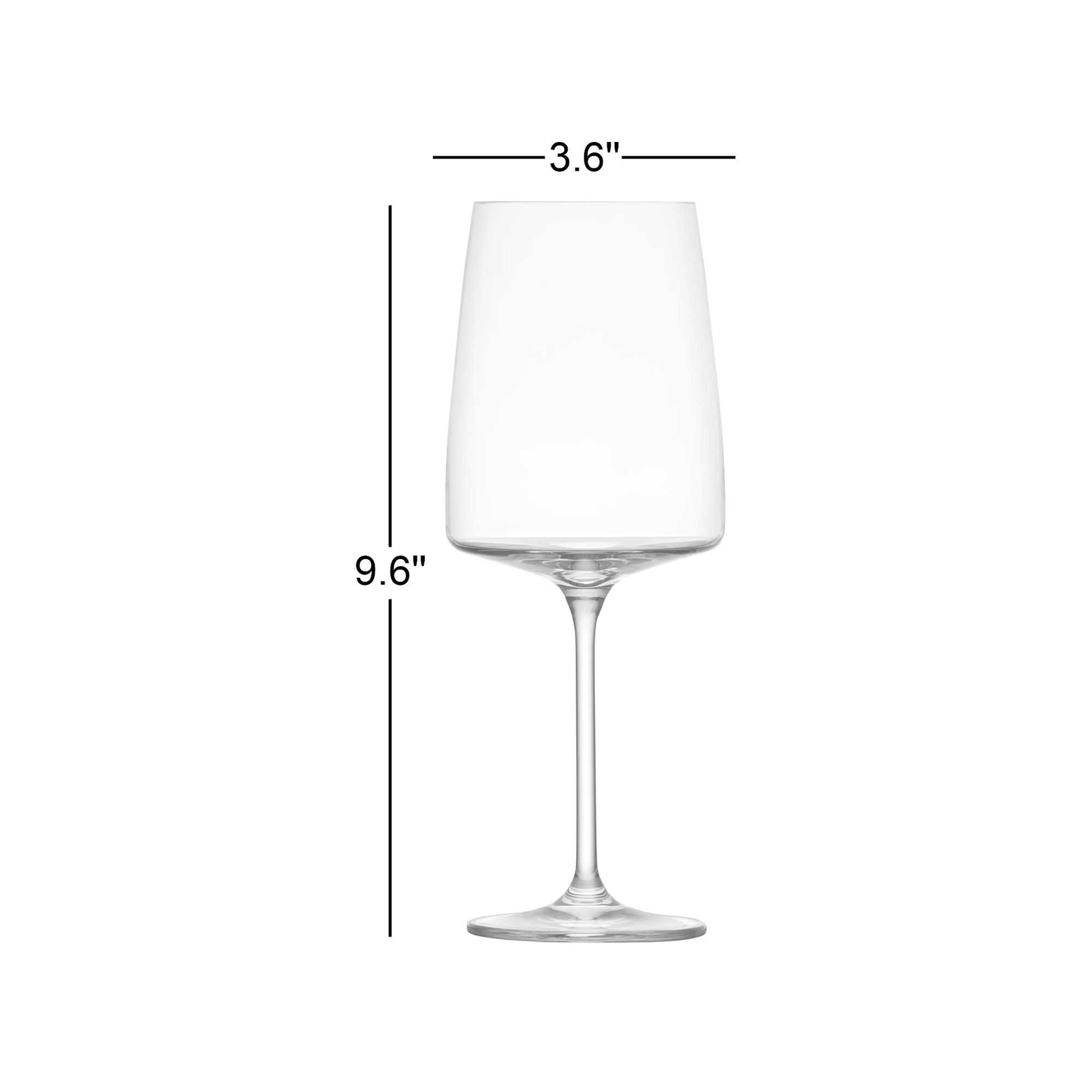 Sensa 18.1oz Red Wine, 22.3 oz.