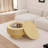29.53 " MDF Modern Circular Coffee Table-1719772609