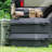 Like-it Plastic Storage Box Bin White Shallow Durable Organizer for Outdoor and Garage-106884499-106884497