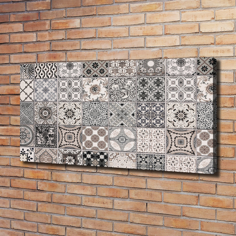 Ceramic Tiles - No Frame Print on Canvas