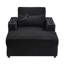 Fauteuil rembourré avec repose-pieds et ports USB-2095368871