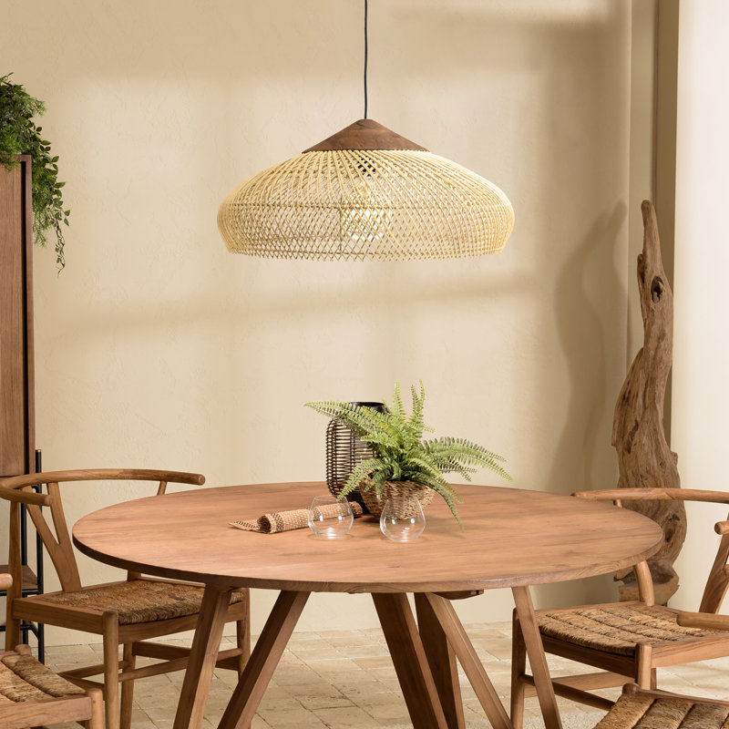 Amania 1 - Light Pendant, Natural, 30cm H x 65cm W