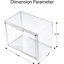 Organisateur de rangement transparent pour sac à main avec fermeture magnétique-588710269-576451897