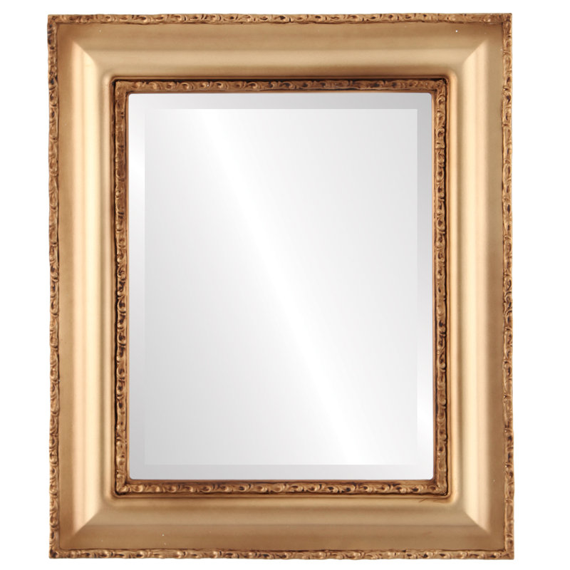 Schillinger Rectangle Mirror, 33" x 27", Desert Gold