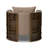 Isidor 31.5" W Polyester Barrel Chair-120199911-120199912