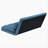 3-Fold Sofa Bed, Folding Mattress with 2 Pillows, Blue - High-Density Foam Filling, Polyester Fabric-1114093689