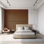 4 panneaux muraux à lattes de 23,6 po x 47,24 po, panneau mural 3D en bois pour murs et plafonds, 31 pi. Ca.-100140904