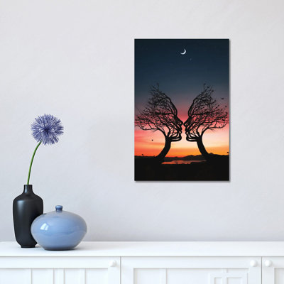 Me and You 1 Piece Wrapped Canvas Wall Art