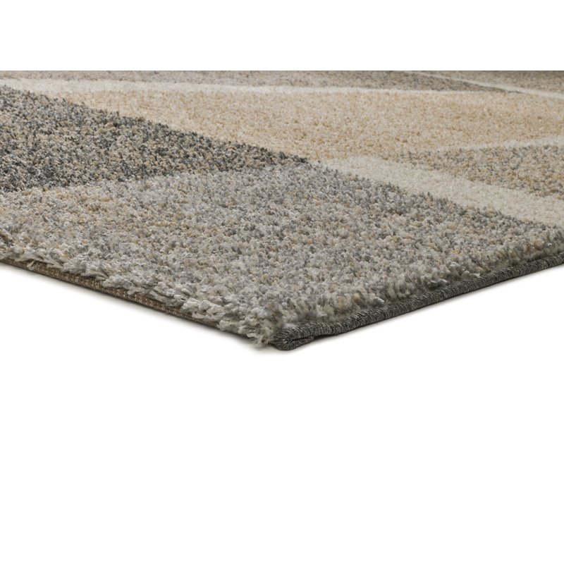 Ramet Geometric Machine Woven / Power Loomed Area Rug, Rectangle 133 x 190cm