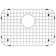 Karran 19-3/4 In. X 13-1/2 In. Stainless Steel Bottom Grid