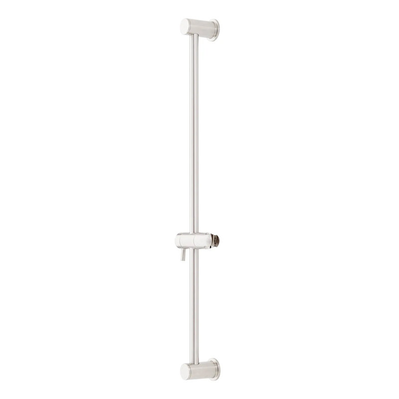Signature Hardware Full Hand Shower and Slide Bar, Brushed Nickel