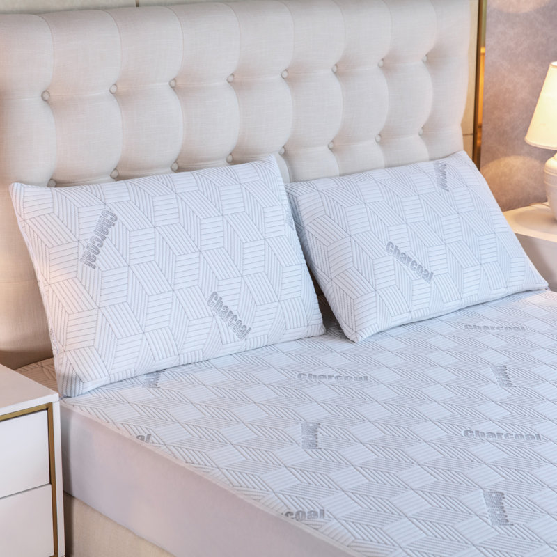 Hedgerley Waterproof Fitted Mattress Protector Mattress Protector Case Pack, Twin