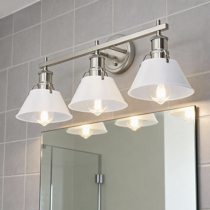3-Light Dimmable Vanity Light Bathroom Vanity lights