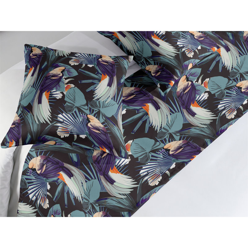 Ensemble de chemin de lit Ambesonne Tropical Peachy Tones, Très grand