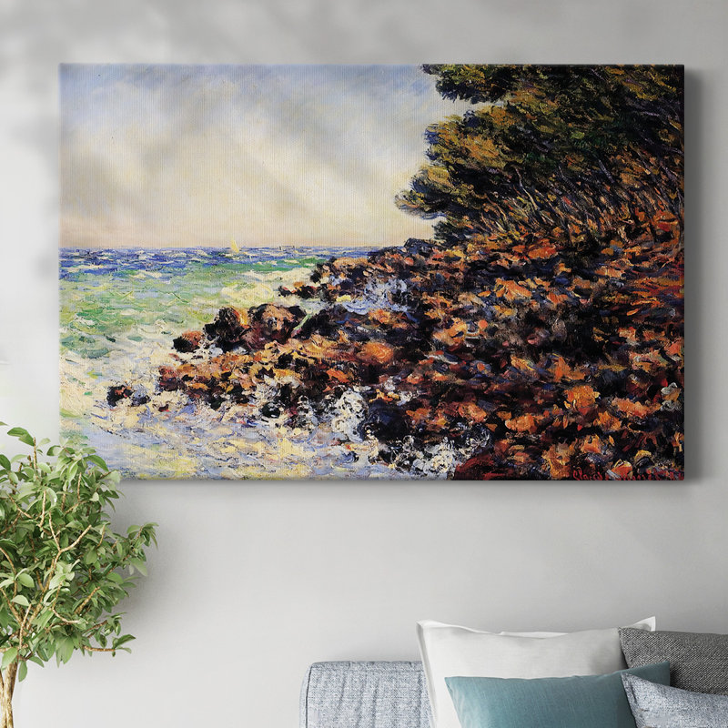 Cap Martin, 1884, galerie 03, toile tendue, H 12 po x l 18 po