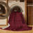 Machine Washable Solid Red Area Rug-1421625824