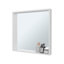 Armoire de toilette murale blanche avec rangement