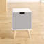 Amani Solid Wood End Table