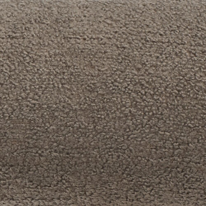 Chaise rembourrée Dellar, Brun foncé