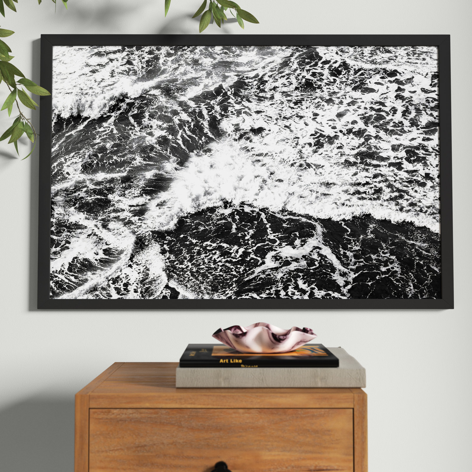 West Coast Vernon by Pete Olsen, Black, 28" H x 41" W