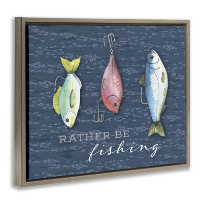 «Rather Be Fishing Floater», art mural par Holly Thomas Stein