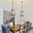 4 - Light Industrial Geometric Chandelier For Living Room Kitchen Entryway Hallway Foyer-1330933470