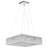 Beckley 8 - Light Chrome Square/Rectangle Pendant-1952309922