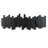5-Hook Wall Mounted Coat Rack, Flip Down Hooks for Entryway, Bedroom, Office-1713209050