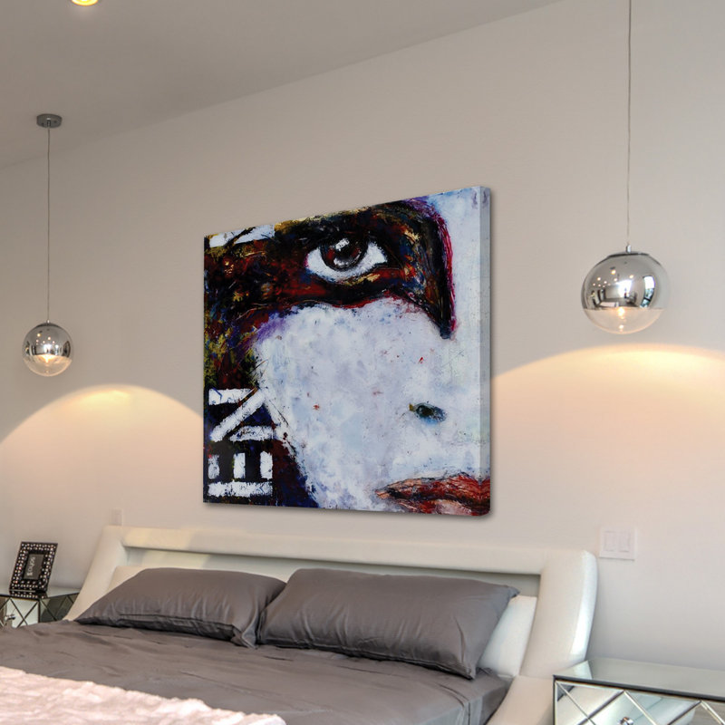 "My Lady", reproduction sur toile tendue, H 40 po x l 40 po x P 1,5 po