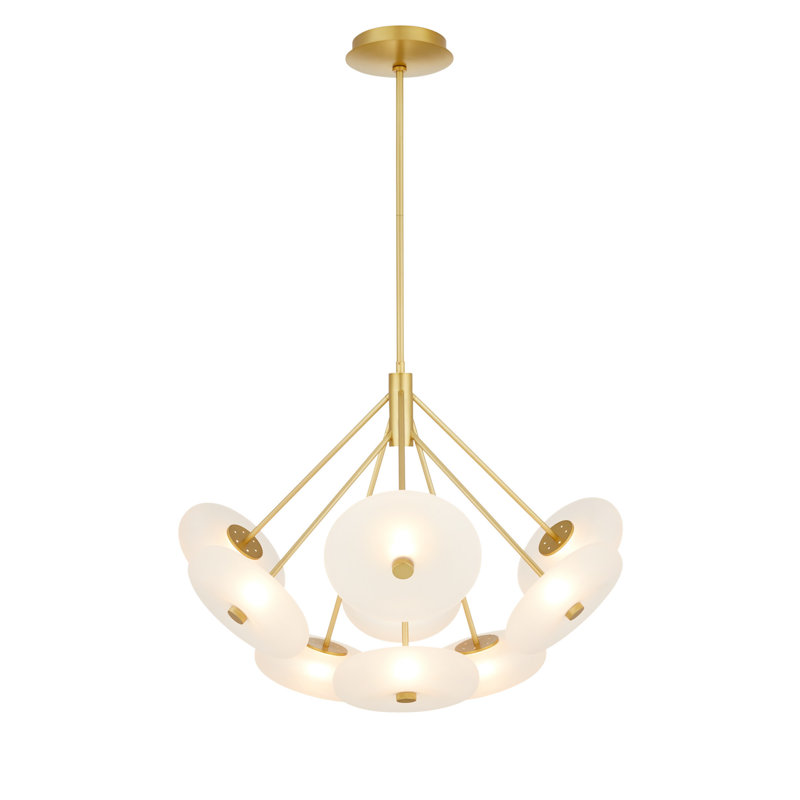Helios 9 - Light LED Chandelier