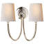Thomas O'Brien Reed Double Sconce-51178014-89223639