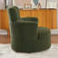 ° Swivel Function Soft Polyester Modern Chair For Living Room, Bedroom, Office