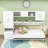 Twin-Size Murphy Bed with Built-in Desk and Storage