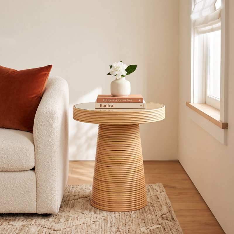 Dellar End Table, 22" H x 21.2" W x 21.6" D