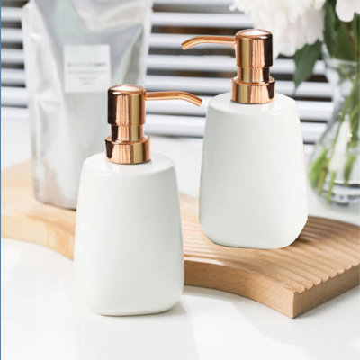 Distributeur de savon pour salle de bain (ensemble de 2)