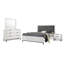 Ensemble de chambre rembourrée 5 pièces en blanc et noir-1426444264-1416008032