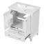 Meuble-lavabo luxueux avec des matériaux de qualité supérieure et une conception fonctionnelle pour une salle de bain élégante et organisée.