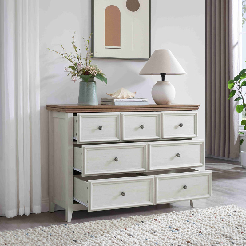 Commode moderne à 7 tiroirs, commode à tiroirs et rangement pour vêtements