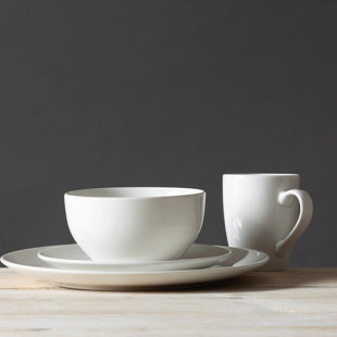 Piece Porcelain Dinnerware Set - Service for 4