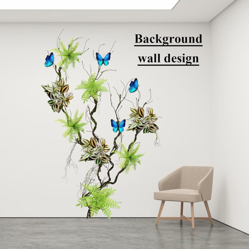 Artificial Bendable Twigs Branches Reptile Climbing Vines Trunk Grapevine Garland Moss Creeper Plants Fall Stems
