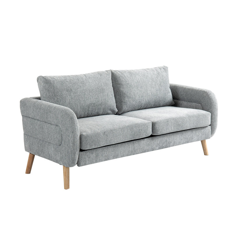 Greg 2 Seater Loveseat, Grey