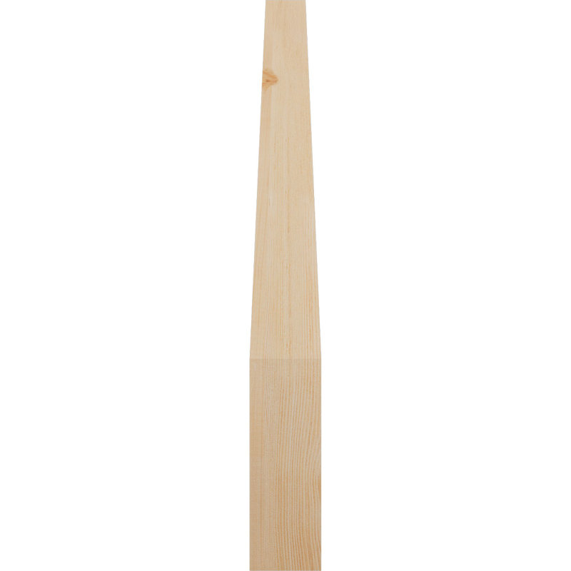 Attelle de genou lisse Balboa, l 3 3 po x P 30 po x H 36 po, Sapin de Douglas, Lisse, H 30 po x l 4 po x P 30 po