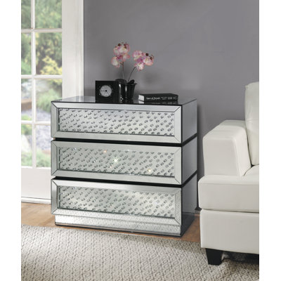 Commode à miroir pour chambre à coucher