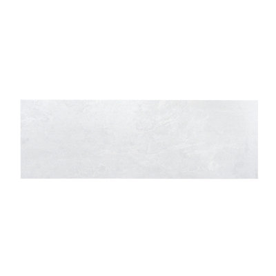 Imprint 16x48 in. Soft Cloud White Matte Ceramic Soft Vein Large Wall and Floor Tile (15.5 sq ft/case, 3-Pack)